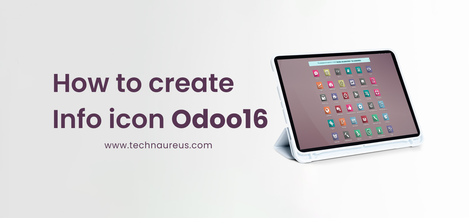 info icon in odoo 16