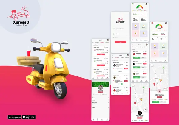 XpressD - Odoo Delivery App